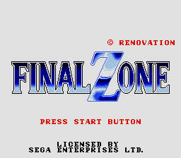 Final Zone (Genesis) (gamerip) (1990) MP3 - Download Final